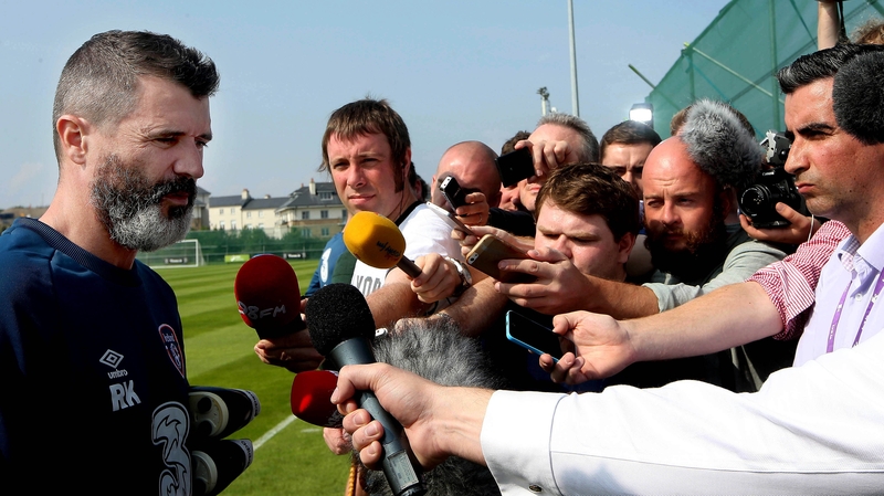 Roy Keane: 'I'm sure if we qualify, you [the media] will be first to celebrate and have a jolly-up over there'