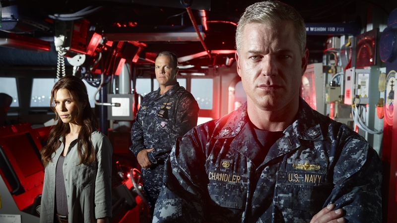 Former Grey's Anatomy star Eric Dane (right) leads the cast of The Last Ship