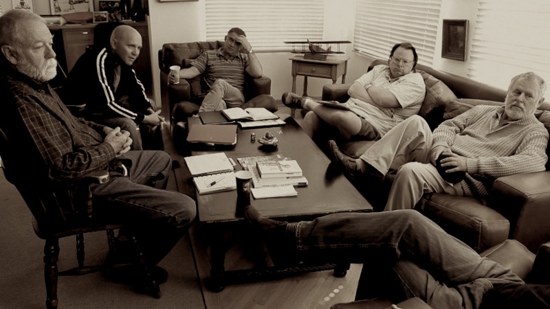 A directors' meeting for the series Bones, in Showrunners. The film opens at the Light House Cinema Dublin on October 17.