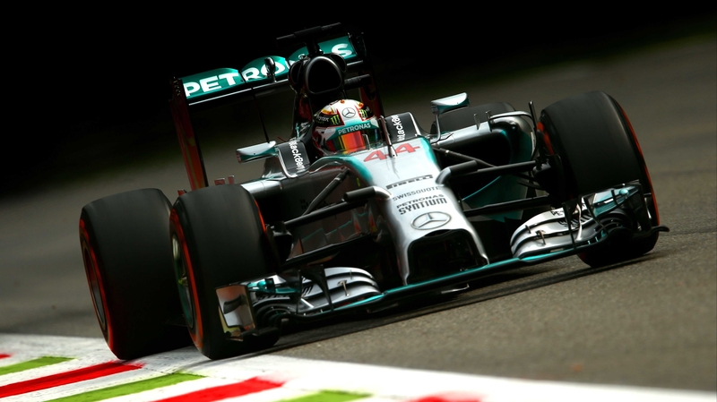 Lewis Hamilton had a best time of one minute, 26.187 seconds