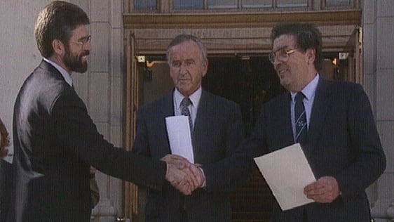 Adams, Reynolds And Hume Hold Peace Talks