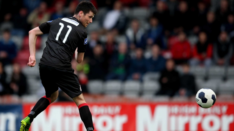 Dinny Corcoran scored the leveller for Sligo Rovers