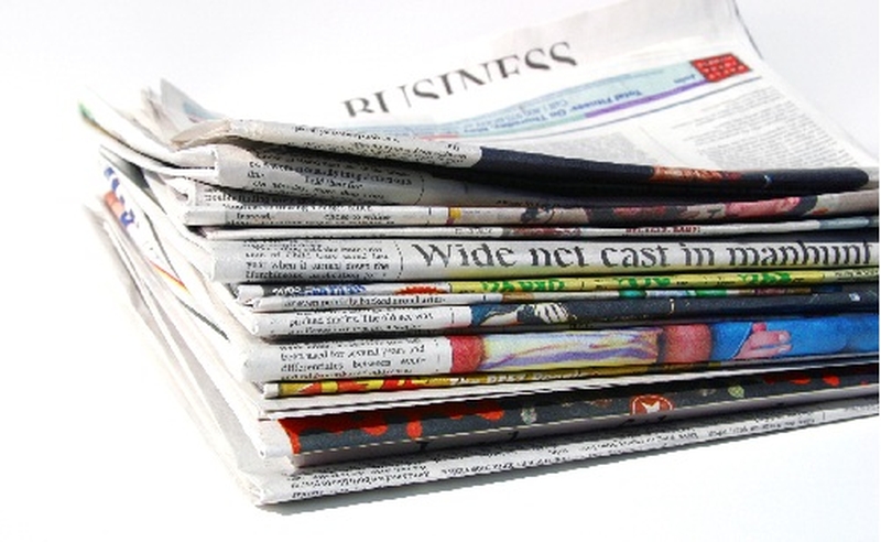 A look at some of today's business stories in the newspapers