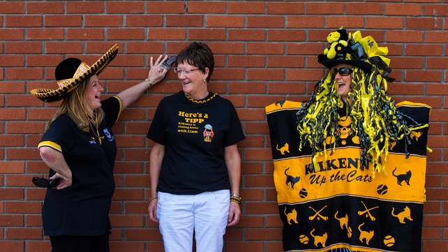 Geraldine Lewis, Jo Staunton and Ann Cullen from Thomastown, Kilkenny