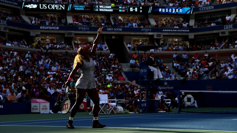 Serena Williams: "I saw them bringing out a cake and I thought, 'Whose birthday is it today?'"