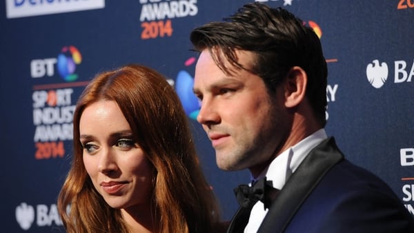 The expecting parents - Una and Ben Foden
