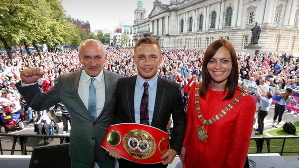 Frampton Honoured In Belfast