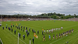 22 June - A view of the pre-match in Clones where Antrim were Donegal's opponents in the Ulster semi-final