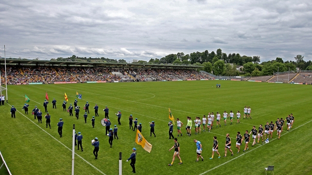 22 June - A view of the pre-match in Clones where Antrim were Donegal's opponents in the Ulster semi-final