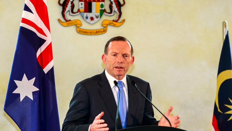 Tony Abbott said there are people with the intent to mount attacks in Australia