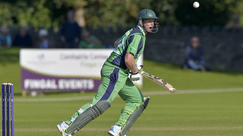 Kevin O'Brien impressed with the bat again for Ireland