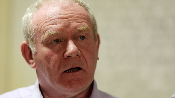 Martin McGuinness criticised the DUP for failing to implement the agreed programme for government
