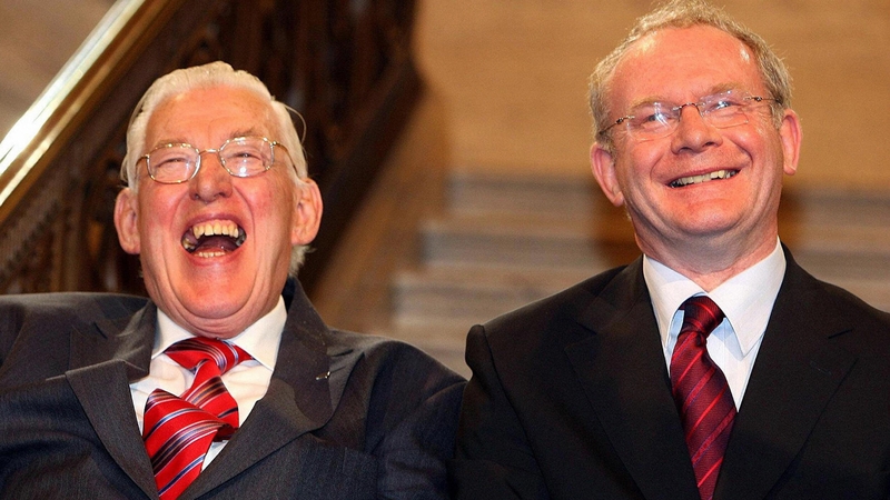 Martin McGuinness said he has 'lost a friend'