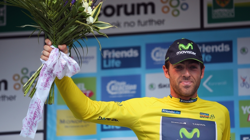 Alex Dowsett takes over the yellow jersey