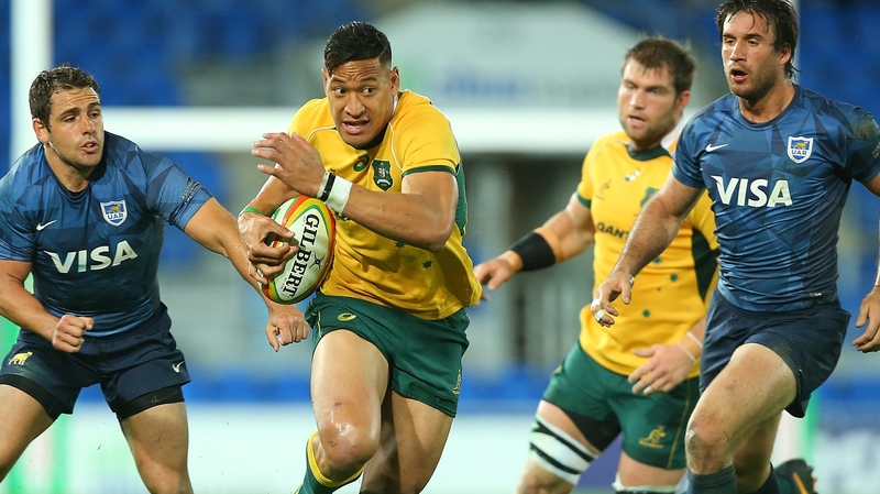 Israel Folau is continuing his stay with Australia and the Waratahs