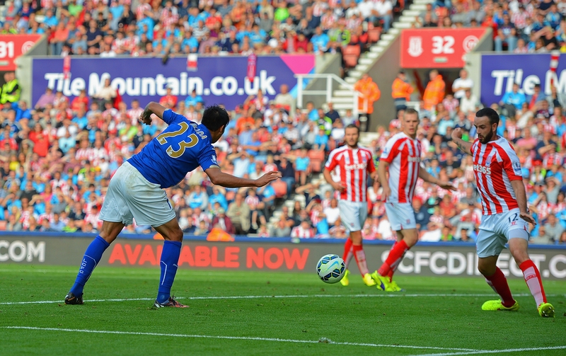 Marc Wilson couldn't prevent Leonardo Ulloa from scoring the winner