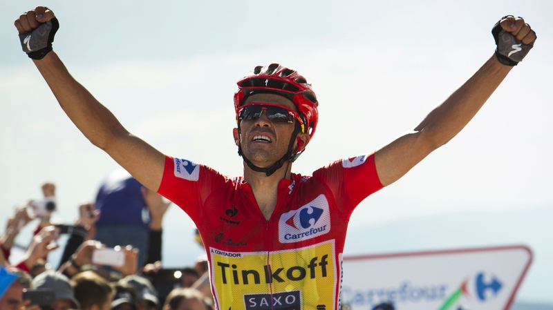 Alberto Contador is close to his third Vuelta victory