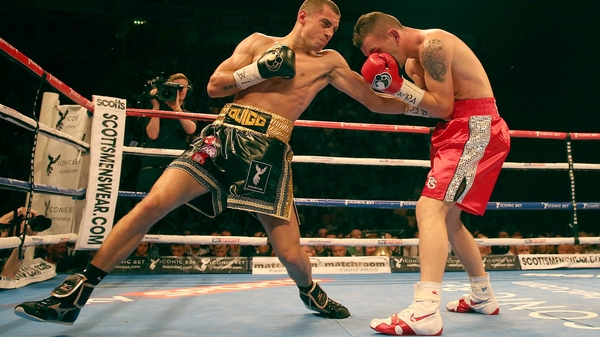 Scott Quigg (L) hoping to unify super-bantamweight titles