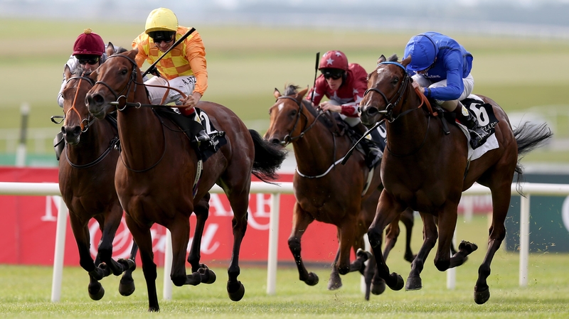 Cursory Glance was a narrow winner at the Curragh