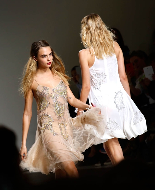 Cara Delevingne for Topshop Unique SS'15