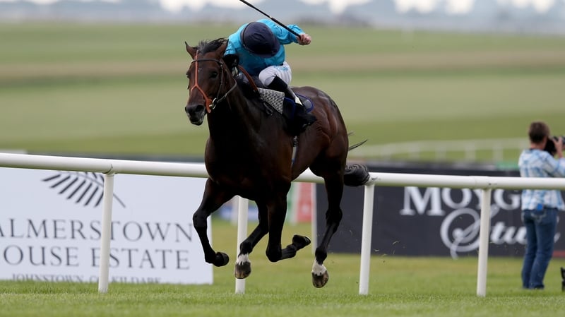 Richard Kingscote, seen here riding Brown Panther, suffered a broken arm after the nasty fall at the all-weather track in Wolverhampton