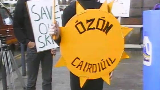 Earthwatch Protest