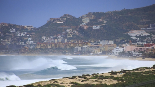 The resorts in Los Cabos are popular with American tourists