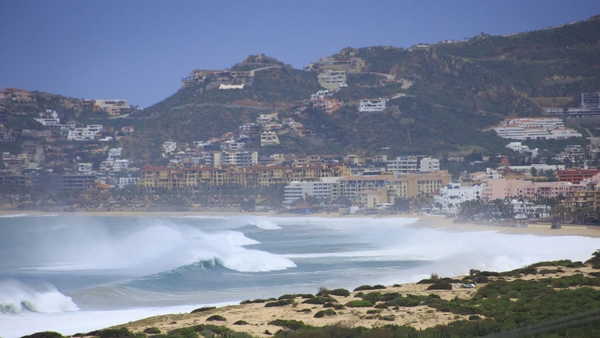 The resorts in Los Cabos are popular with American tourists