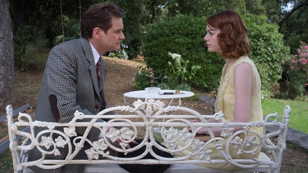 Colin Firth and Emma Stone in Magic In The Moonlight