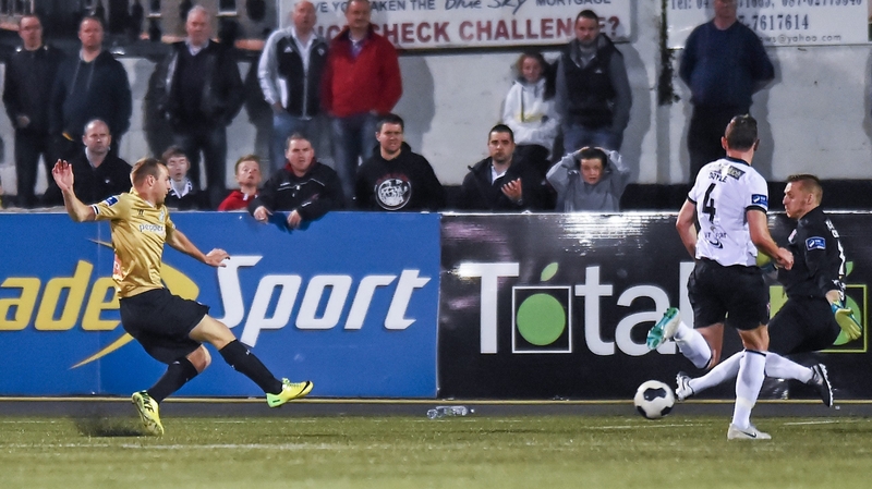 Karl Sheppard came on with 13 minutes to play and scored twice