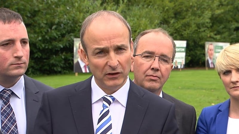 Mr Martin also attacked the Government's Budget