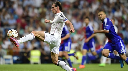 Gareth Bale scored for Real after 30 minutes