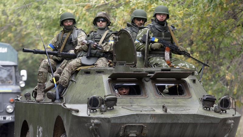 Ukrainian troops were involved in fighting around Donetsk airport this morning