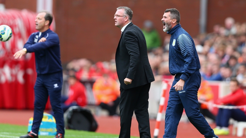 Paul Lambert, with former assistant manager Roy Keane, when at Aston Villa