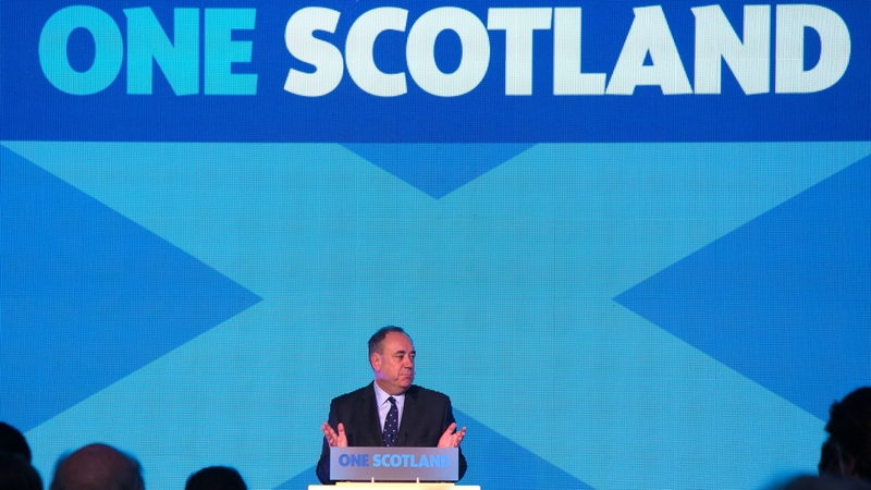 Aontacht in Albain á iarraidh ag Salmond
