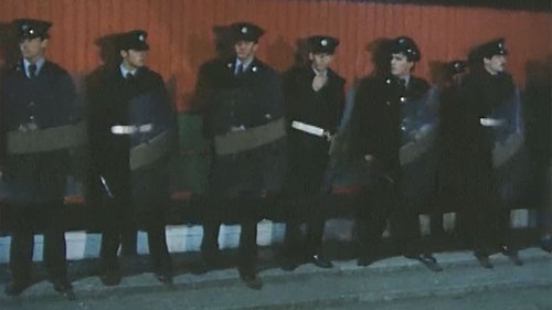 "Plays written by Frank McGuinness, Aidan Mathews and Tom Murphy demonstrate real concern over such erosion of civil rights and the potential for abuse of these laws by the gardaí"