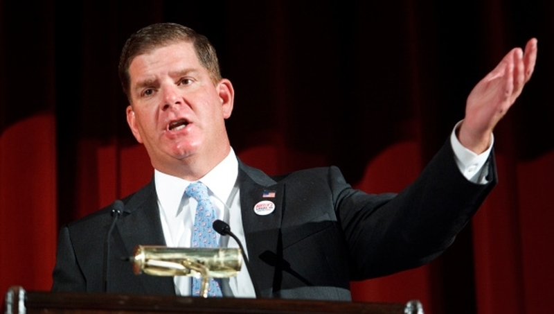 Marty Walsh tofa ina mhéara ar Bhostún don dara huair