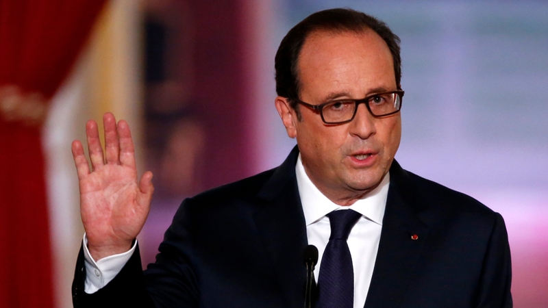 Francois Hollande vowed that more operations against the IS militant group will follow