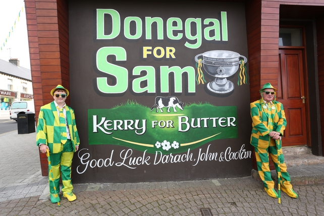 And Donegal also made the long trip to the capital in their droves