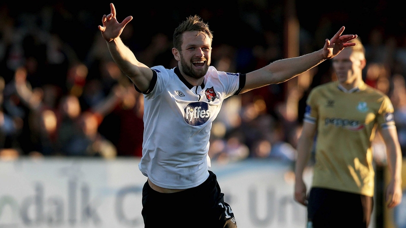 Dane Massey bagged a brace for Dundalk