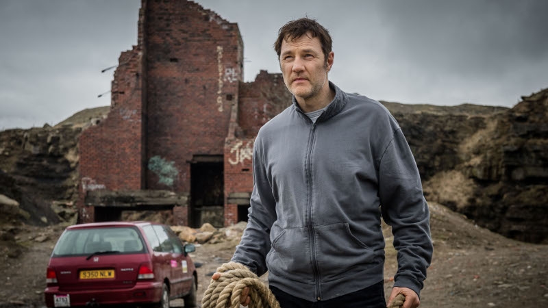 David Morrissey plays The Driver, which also stars Colm Meaney