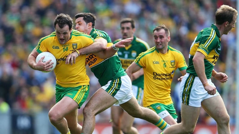 Michael Murphy from Donegal and Aidan O'Mahony of Kerry were both named on The Sunday Game team