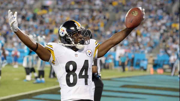 Antonio Brown became a seven-time Pro Bowler during his career with the Pittsburgh Steelers