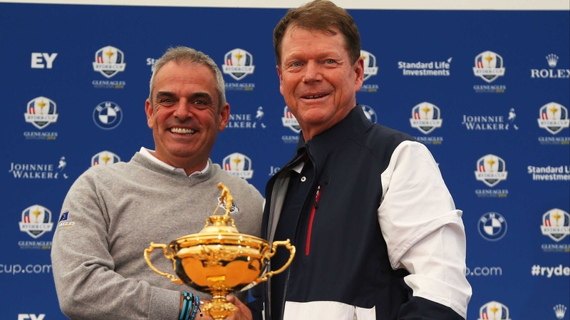 Paul McGinley and Tom Watson go to battle on Friday