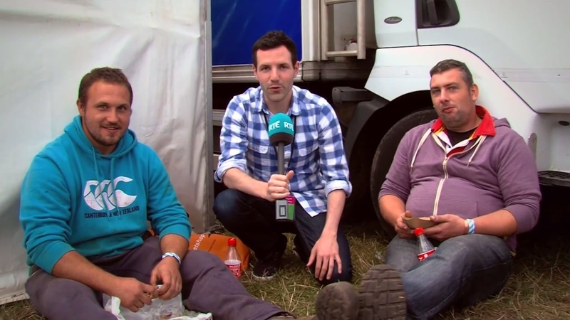 Colm Flynn at the Ploughing Championships