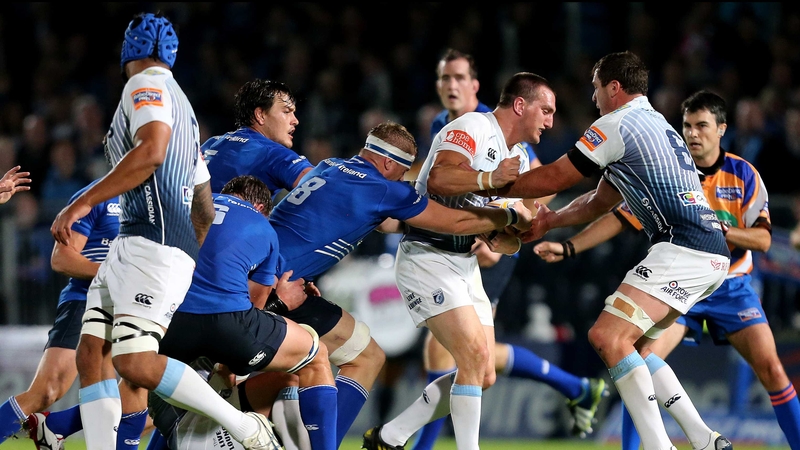 Lions team-mates Sam Warburton and Jamie Heaslip will clash on opposite sides at the RDS on Friday