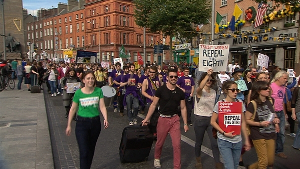 The Abortion Rights Campaign are calling on the Govt to change Ireland's laws on abortion