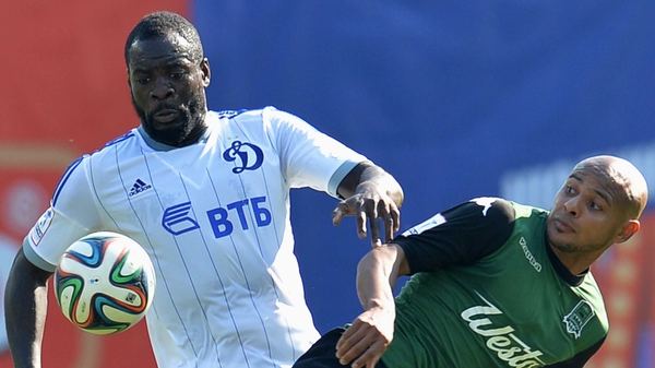 Once a QPR and Blackburn player, Christopher Samba is now playing for  Dynamo Moscow