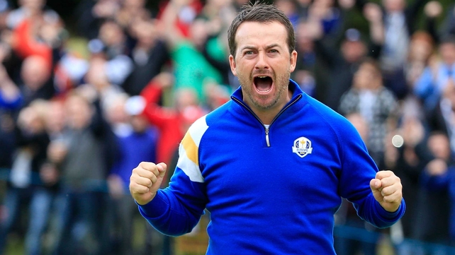 Passion from G-Mac after he completes a remarkable comeback to win his singles match