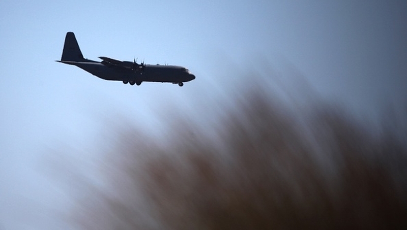 The United States launched strikes against jihadist positions in Syria on Tuesday